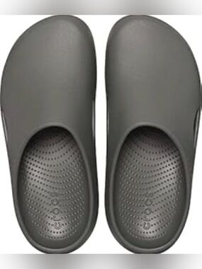 CROCS Women’s Mules in Charcoal Gray